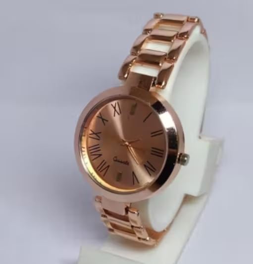 Fancy Design Metal Chain Analog Watch for Womens & Girls-image-45