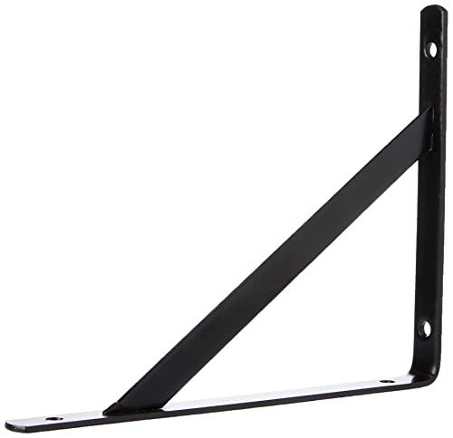 Suporte Preto 20cm P/prateleira (mao Francesa) Prat-k Preto