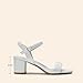 Imagen de DREAM PAIRS Sandalia de Vestir para Mujer con Tacón Ancho Zapatos de Tacón Clásicos de Punta Redonda con Hebillas y Tiras Verano Elegantes