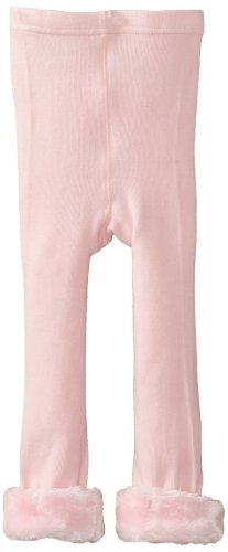 Jefrg Baby-Girls Infant Fur Footless Tights, Pink/Pink, 18-24 Months #TOP2