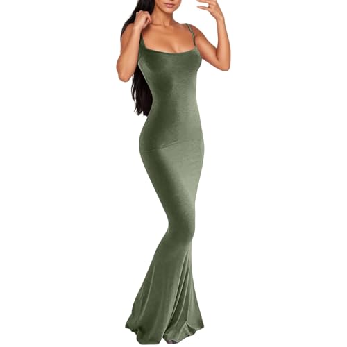 Robe d'été slim fit galbante à bretelles confortables