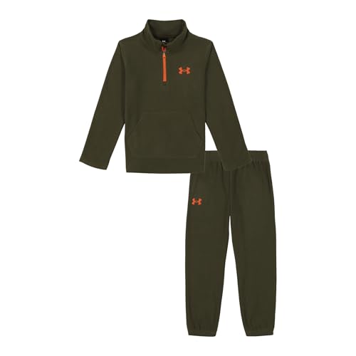 Image of Under Armour Boys' 2-Piece Hoodie Sweatshirt and Fleece Pants Set, Outdoor Collection