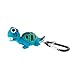 Big Discoveries WildLight Animal Carabiner Flashlight - Fun Mini Keychain Flash Lights for Kids, Nurses, Camping (Blue Turtle)