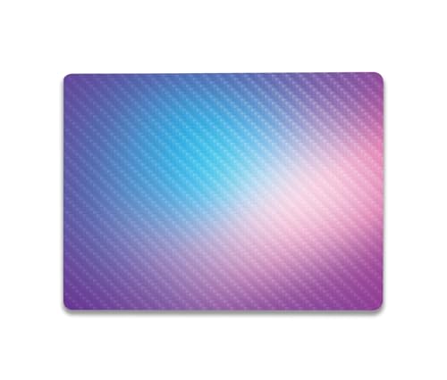 Image of MightySkins Carbon Fiber Skin Compatible with Microsoft Surface Laptop Go 3 (2023) Full Wrap Kit - Royal Haze | Protective, Durable Textured Carbon Fiber Finish | Made in The USA