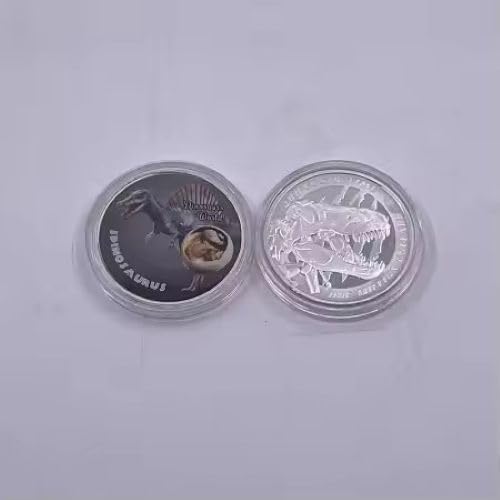 Warefinds Ltd Jurassic Dinosaur Coin Set, Silver, 40mm Coins - Image 4