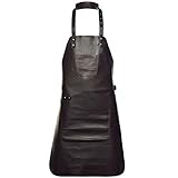 NUTZBAR ALS Grillschürze, Lederschürze, Kochschürze, Kellnerschürze, Bedienschürze, Zapfschürze, Schankschürze, Bistroschürze, aber auch für den Hand- und Heimwerker geeignet. Diese stylische Lederschürze kleidet Sie sowohl am Kochherd als auch am Grill. Besonders geeignet ist sie für Gastronomiebetriebe.