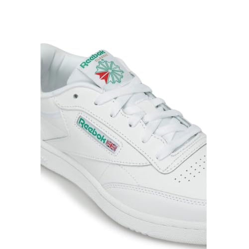 Reebok CLUB C Chaussures basses (sans football) Garçon Blanc Glen Green Vector Bleu 36 EU