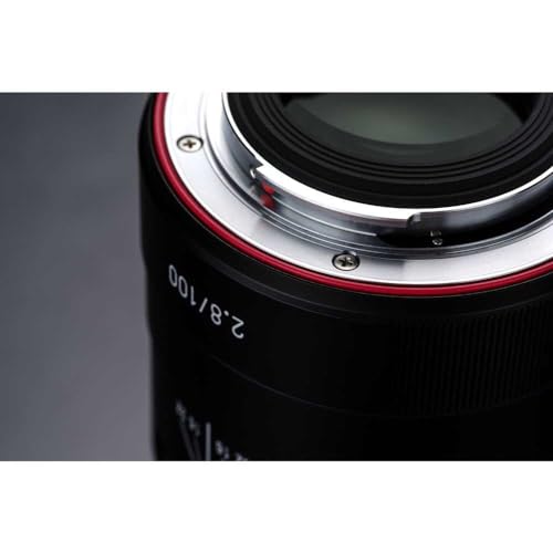 Pentax HD PENTAX-D FA Macro 100mm F2.8ED AW Macro Lens, dustproof, Weather-Resistant AW (All Weather) Construction, Black (20320)