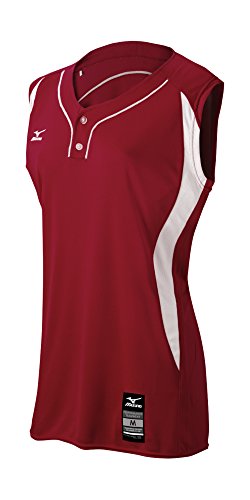Mizuno pour fille Elite jersey sans manches pour éviter la chaleur au jeu