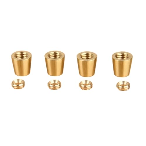 Base de cobre para manualidades con conos de nogal negro macizo 2