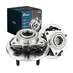 kax 515151 pair front wheel bearing and hub assembly fit for 2012-2018 ram 1500,for 2019-2021 ram 1500 classic,5 lug w/abs