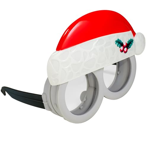 Lunettes de soleil de Noël Minions accessoire déguisement réveillon en famille SG2306