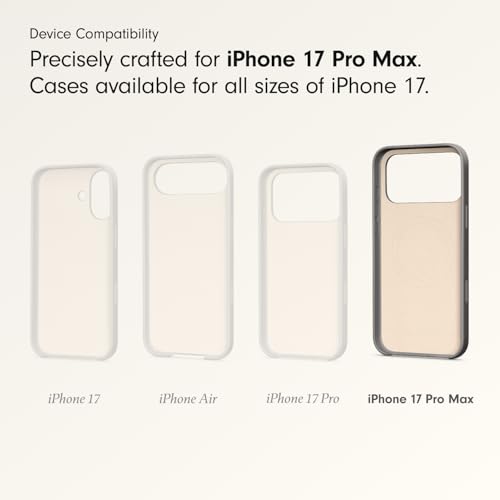 Beats iPhone 17 Pro Max Case with MagSafe & Camera Control, Matte Finish, Microfiber Lining – Granite Gray - image 3