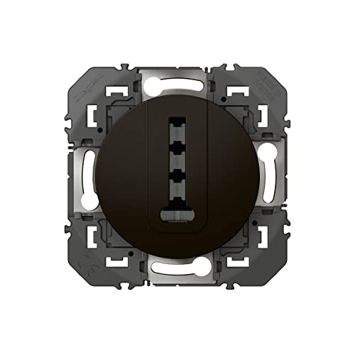 Legrand TEL Compo LEG95286 Telephone Socket Dooxie T-Bar Black Finish - Image 3