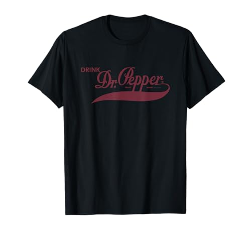 Dr. Pepper Drink Dr. Pepper Vintage Red Script T-Shirt