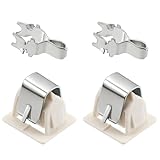 Hufopik 2 Pairs 279570 Dryer Door Latch Strike Kit Replacement Part - Exact suitable for Whirlpool Kenmore Roper KitchenAid Dryers - Replaces PS334230 AP3094183 279570VP 14205029 236877 420198