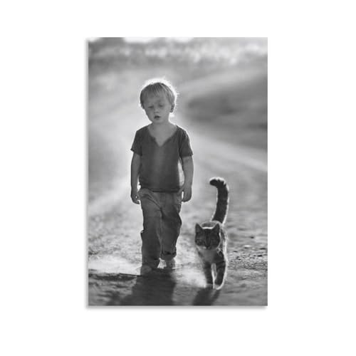 KBGDFSDF Poster d'art Robert Doisneau (5) sur toile - Décoration murale pour salon, chambre à coucher - 30 x 45 cm