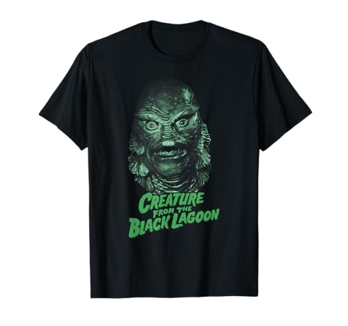 Universal Monsters Creature From The Black Lagoon Portrait T-Shirt