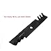 Parts Camp Lawn Mower Blade for 48 in. Cut John Deere GY20852-X, AM141035, GX21784, GX21786 Replaces John Deere 145, 155C, LA130, LA140, LA145, LA155, LA165 Tractors(Set of 3)