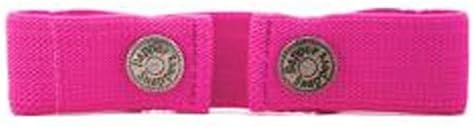 Dapper Snapper Made in USA Baby & Toddler Adjustable Belt-Pink