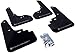 Rally Armor Black UR Mud Flap with Silver Logo FITS 18-19 Subaru Ascent MF49-UR-BLK/SIL