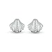 Produktbild Swarovski Shell Pearl Ohrstecker, Türkis, rhodiniert