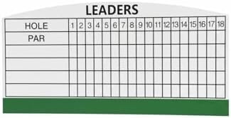 Golf Scoreboard Wall Sign - Augusta Tournament Style Leaderboard – 18-Hole Magnetic Golf Home Decor for Man Cave, Simulator, Clubhouse - Indoor/Outdoor image 5