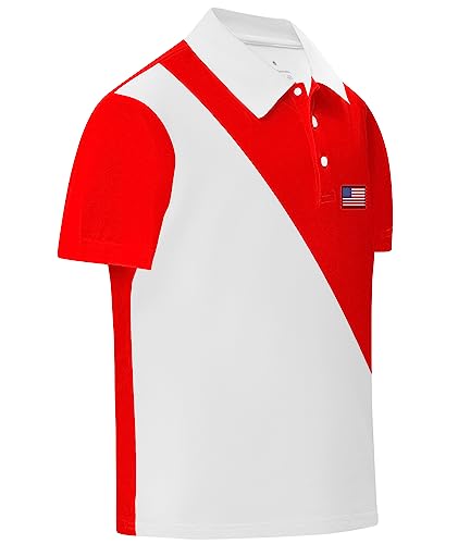 Image of V VALANCH Boys Polo Shirts Short Sleeve Casual Shrits