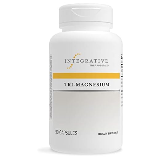 Integrative Therapeutics Tri-Magnesium - Supports Healthy Bones & Teeth* - Supports Cardiovascular & Neurological Function* - Promotes Calm* - 90 Capsules