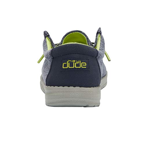 Image of HEYDUDE Boy's Wally Youth Multiple Colors | Boy's Shoes | Boy's Lace Up Loafers | Comfortable & Light-Weight