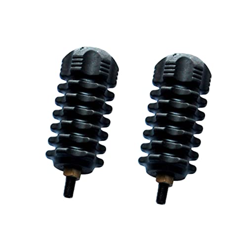 BESPORTBLE 2pcs Tp612 Stabilizer Bow Hunting Arrow Accessory Rubber Made Cold Weather Ready