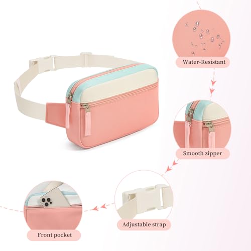 Image of Fanny Pack Birthday Gifts for Teen Girls 7-13, Kids Crossbody Belt Bag | Back to School Gifts, Cute Preppy Girl Fashion Accessories with Adjustable Strap, Trendy Stuff for Travel & Dorm Essentials