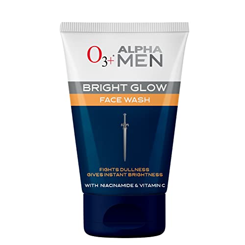 Image of O3+ ALPHA MEN Acno D-TAN Face Wash with Hyaluronic & Mint & O3+ ALPHA MEN Bright Glow Face Wash 50g Combo