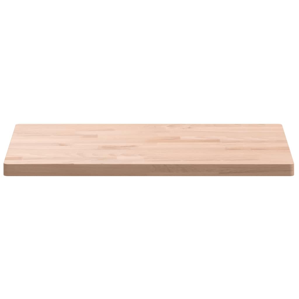 Hothingwell Rechteckige Tischplatte aus massivem Buchenholz, 60 x 40 x 2,5 cm, Ersatzplatte für Bar- oder Beistelltisch, glatte Oberfläche, leicht zu reinigen mit einem feuchten Tuch