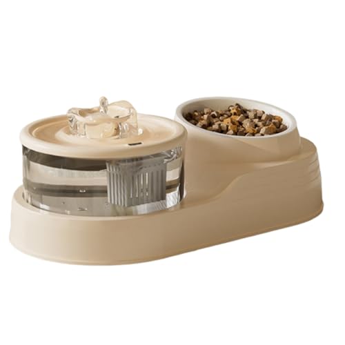 Fuente automática para gatos con comedero y suministro