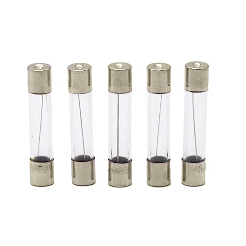 Fusibles rapides en verre de rechange pour petits électroménagers 0.5A - 4
