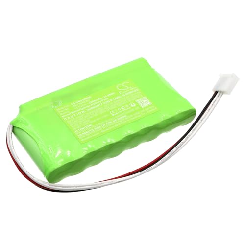 Tensione: 12V TECHTEK Batteria 2000mAh compatibile con [Globus] Genesy 3000, Laser Pro Version, LaserVet Pro Version, StimVet 4000 sostituisce PBT MH0090