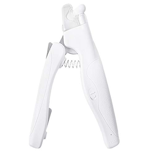 Balacoo 1 conjunto de cortadores de unhas para animais de estimação para cães e gatos com luz LED pa