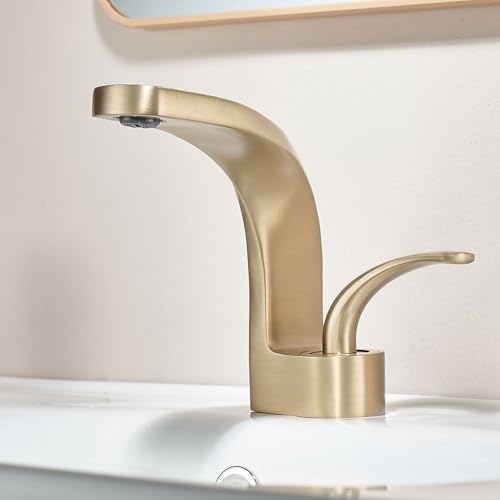 Mitigeur de lavabo anti-traces en laiton pour supprimer le calcaire dans la salle de bains