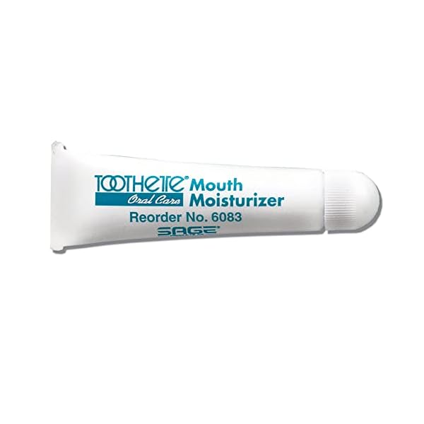 Toothette Oral Care Mouth Moisturizer with Vitamin E and Coconut Oil - QTY 1 tube (0.5 oz)