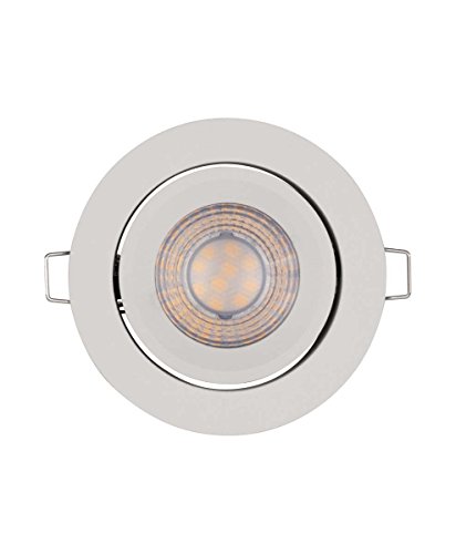 Preisvergleich Produktbild Osram LED Einbaustrahler, Leuchte für Innenanwendungen, Warmweiß, Stufenlos Dimmbar per Wandschalter, Spot Set ADJ Simpe DIM