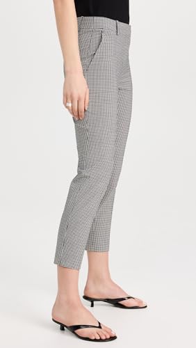 Theory Women's Treeca Tailor Check Pants4