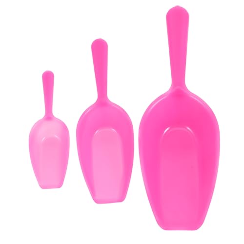 Operitacx Jewelry Making Tool Set 3pc Bead Scoop for Small Beads Diy Jewelry Storage and Organizing Portable Mini Scoops