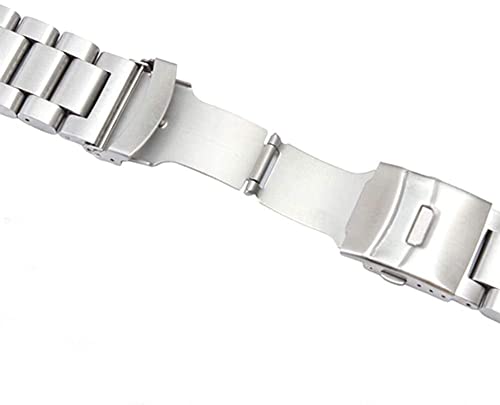 Bracelet de montre en acier résistant avec fermoir sécurisé