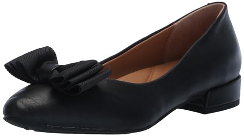 Gentle Souls Womens Atlas Flat Black Leather 6.5