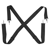 Ceinture en bandoulière - conception réglable, cette sangle de tambour peut être pratique à utiliser en fonction de vos besoins, adaptée à la plupart des tambours, sangle de caisse claire de marche