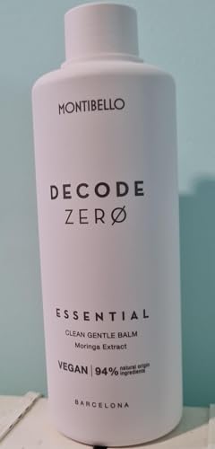 Montibello Decode Zero Essential Balsamo natural de uso frecuente, hidratante de la cuticula después del uso del champú LOW-POO DEcode Zero 250 ml