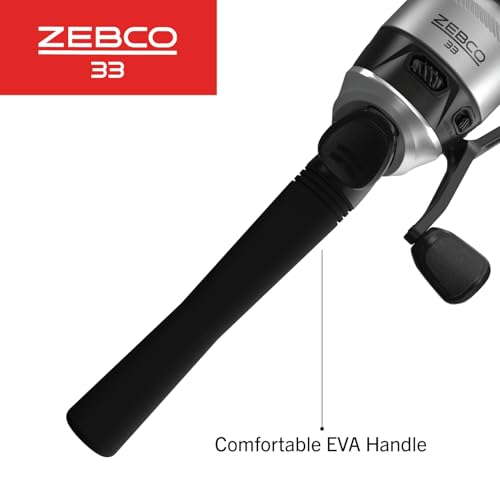 Moulinet pour Lancer combiné et Canne Zebco 33 Ensemble Complet - 4