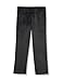 GUESS Girls' Velour Sweatpants with Embroidered Logo, Jet Black