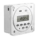 Produktbild Heschen CN101A 12V DC 16A Zeitschaltuhr mit digitalem LCD-Display, mit wasserdichter Abdeckung, Weiß
